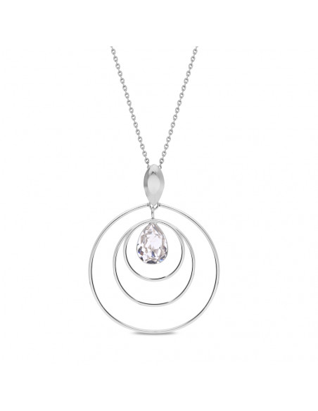 Wind Spinner Necklace Crystal