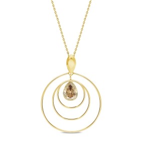 Collier Wind Spinner Golden Shadow Gold