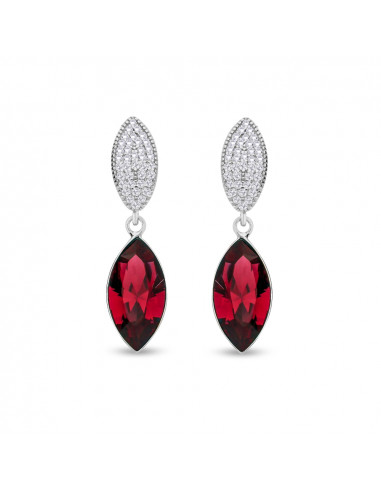 Thalia Earrings Scarlet