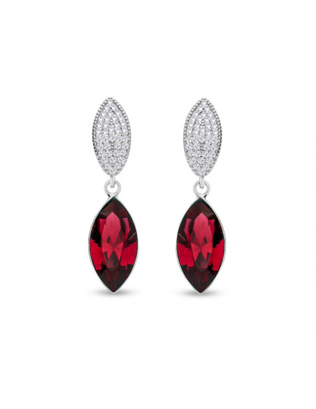 Boucles d'oreilles Thalia Scarlet