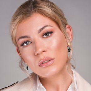 Kolczyki Thalia Silver Night Gold 2