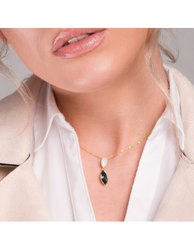 Collier Thalia Silver Night Gold