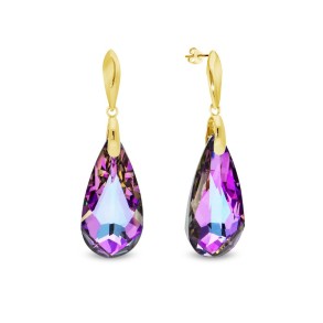 Larme Earrings Vitrail Light Gold