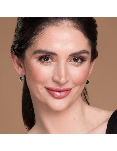 Kolczyki Yucca Silver Night