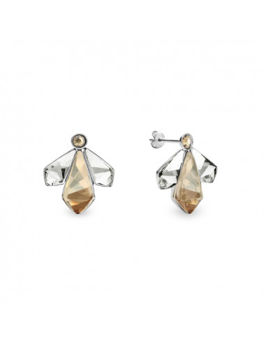 Falena Earrings Golden Shadow