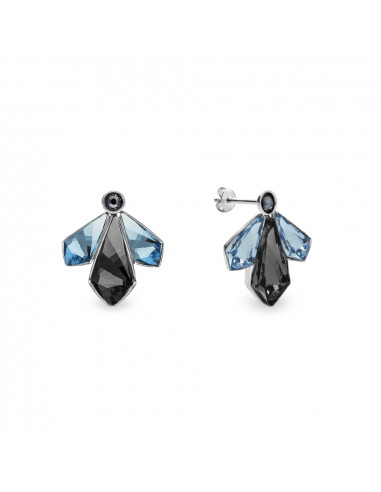 Boucles d'oreilles Falena Silver Night