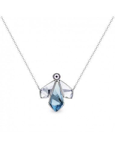 Falena Necklace Aquamarine