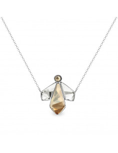 Falena Necklace Golden Shadow