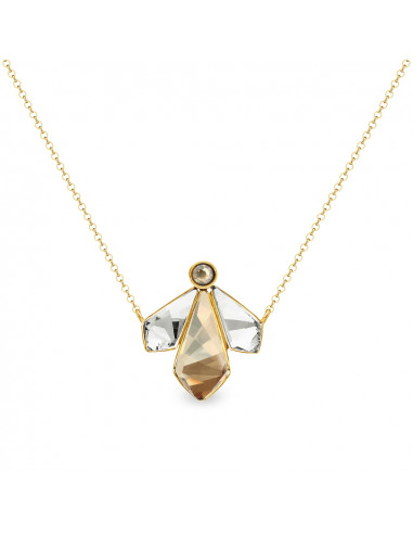 Falena Necklace Golden Shadow Gold