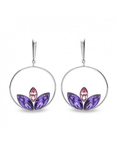 Boucles d'oreilles Water Lily Tanzanite