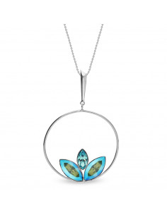 Water Lily Necklace Light...