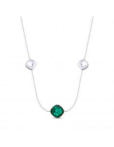 Collier Fantasy Triple Emerald