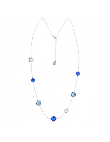 Fantasy Long Necklace Blue
