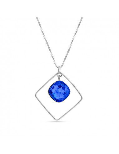 Collier Fantasy Square Majestic Blue