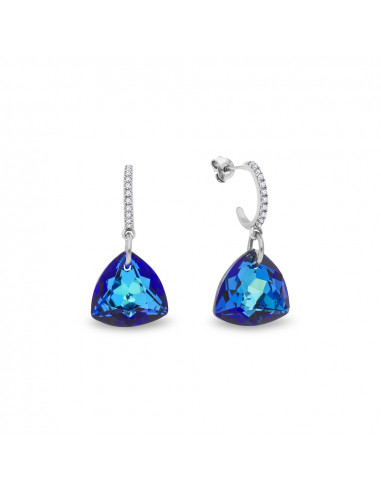 Boucles d'oreilles Triangel Bermuda Blue