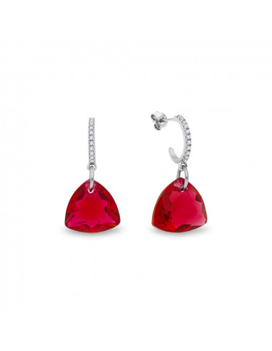 Boucles d'oreilles Triangel Scarlet