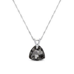Triangel Necklace Silver Night