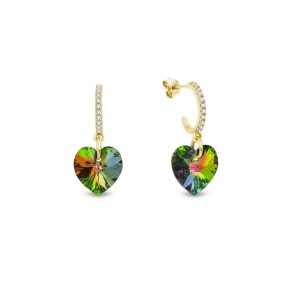 Hope Earrings Vitrail Medium Gold