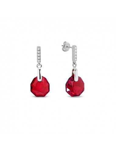 Boucles d'oreilles Calathea Scarlet