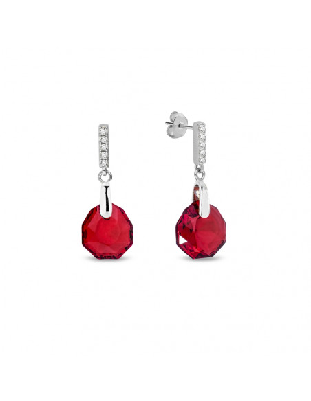 Boucles d'oreilles Calathea Scarlet