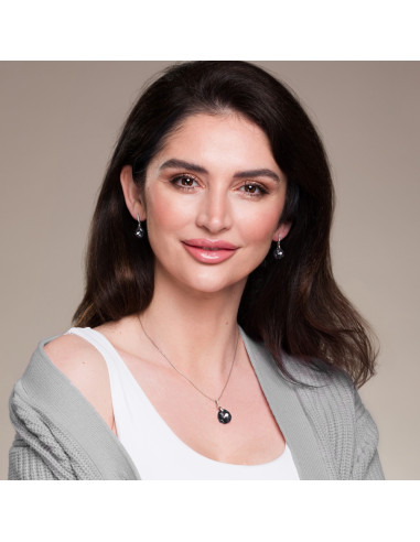 Naszyjnik Calathea Silver Night