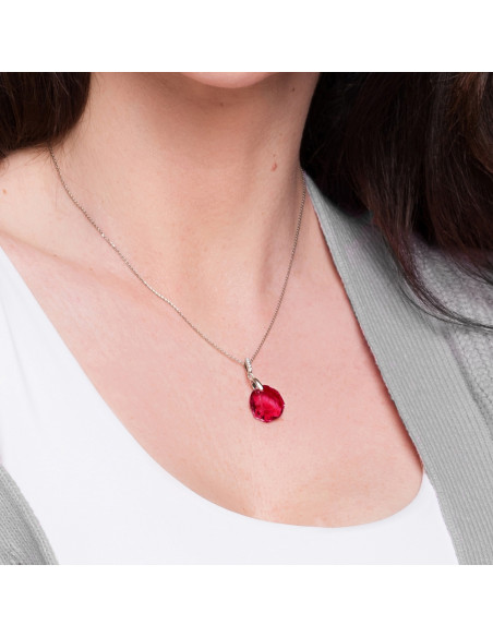 Calathea Necklace Scarlet