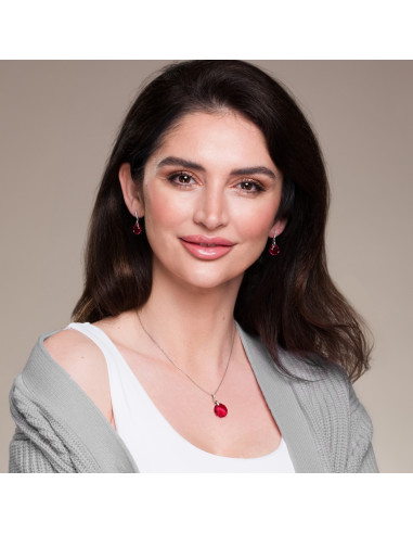 Calathea Necklace Scarlet