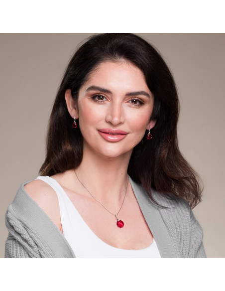 Calathea Necklace Scarlet