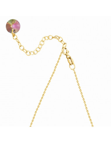 Calathea Necklace Vitrail Medium Gold