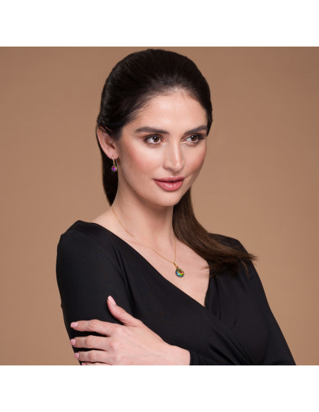 Naszyjnik Calathea Vitrail Medium Gold