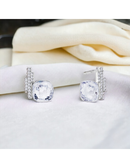 Boucles d'Oreilles Cloud Crystal