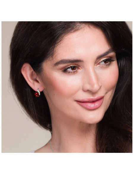 Boucles d'Oreilles Cloud Scarlet