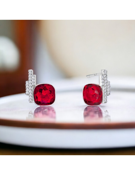 Boucles d'Oreilles Cloud Scarlet