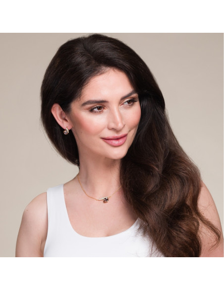 Cloud Earrings Vintage Rose Gold