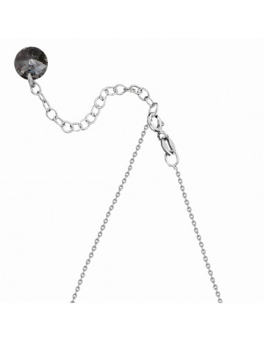 Cloud Necklace Silver Night