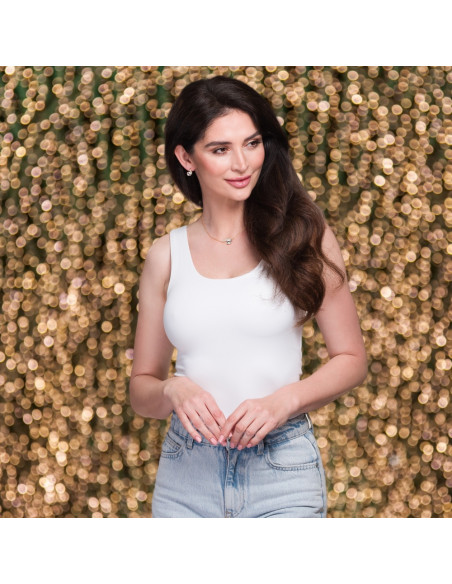 Naszyjnik Cloud Crystal Gold