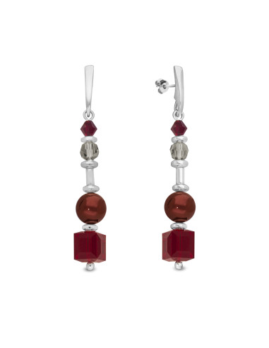 Jasmine Earrings Hematite