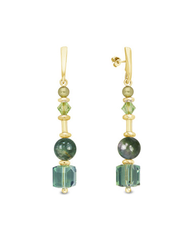 SPARK Jasmine earrings with Indian...