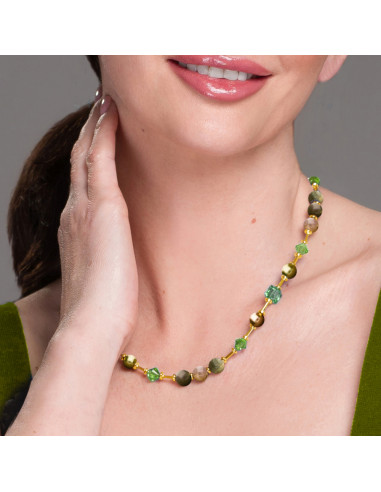 Necklace SPARK Jasmine with Indian...