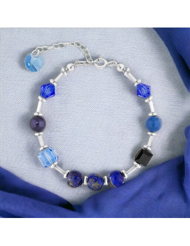 Bracelet en argent SPARK Jasmine avec...