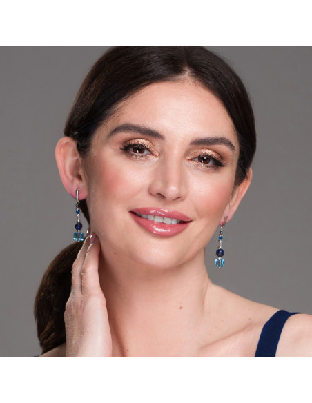 Boucles d'Oreilles SPARK Jasmine Lapis Lazuli