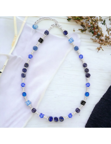 SPARK Jasmine Necklace Lapis Lazuli