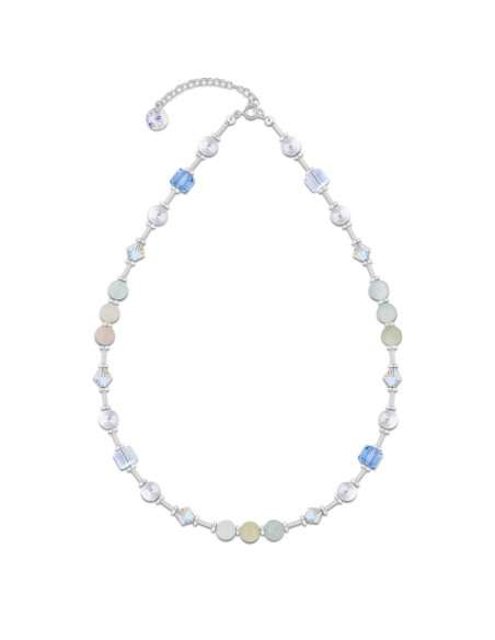 SPARK silver necklace Jasmine with Blue Morganite