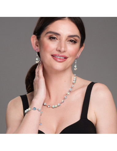 SPARK silver bracelet Jasmine with...