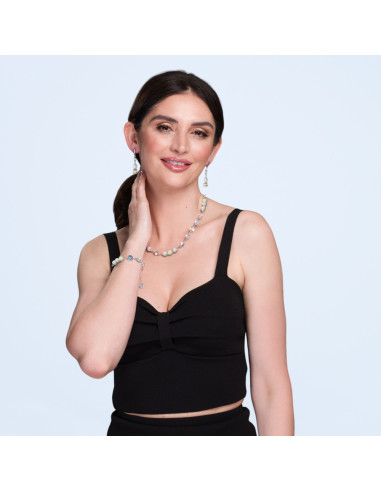 Bransoletka srebrna SPARK Jasmine z...