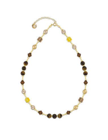 Collier SPARK Jasmine l'Oeil de Tigre