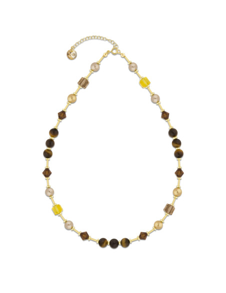 Collier SPARK Jasmine l'Oeil de Tigre