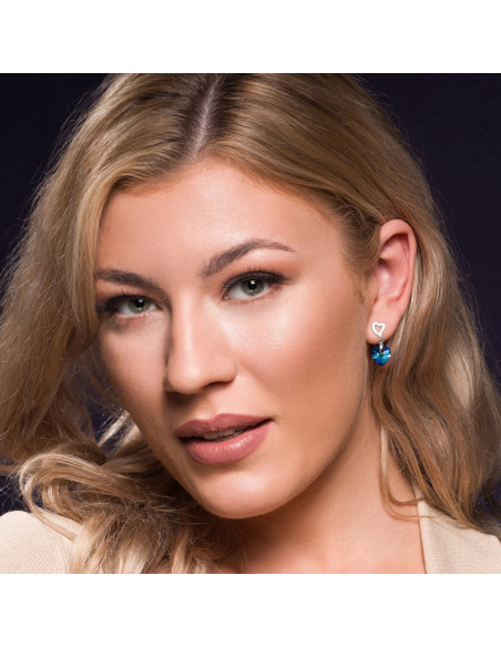 Boucles d'oreilles SPARK Amore Bermuda Blue