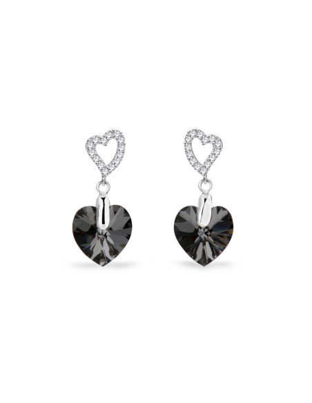Boucles d'oreilles SPARK Amore Silver Night