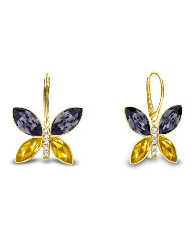 Imago Long Earrings Sunflower Gold